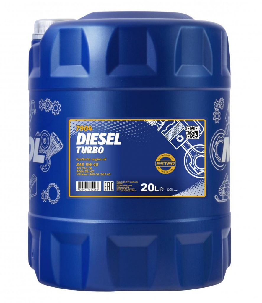 MANNOL Diesel Turbo 5W-40 7904 – Mannol GCC